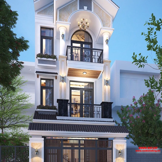 MẪU NHÀ 3 TẦNG