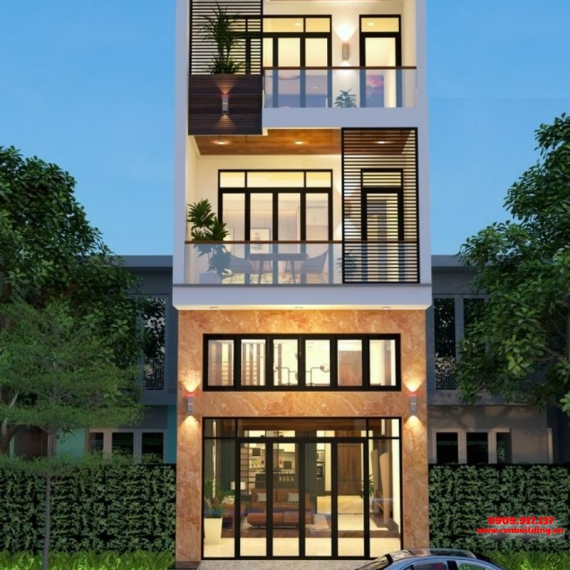 MẪU NHÀ 3 TẦNG