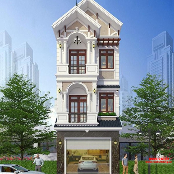 MẪU NHÀ 3 TẦNG