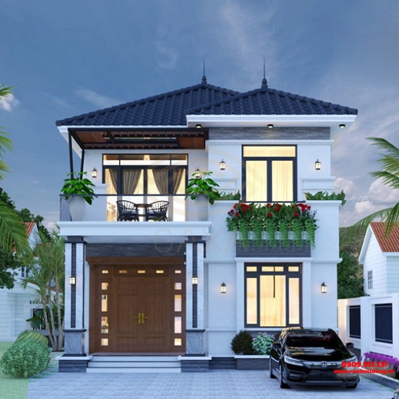 MẪU NHÀ 2 TẦNG ĐẸP