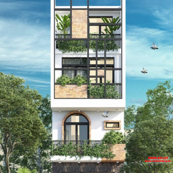 MẪU NHÀ 4 TẦNG